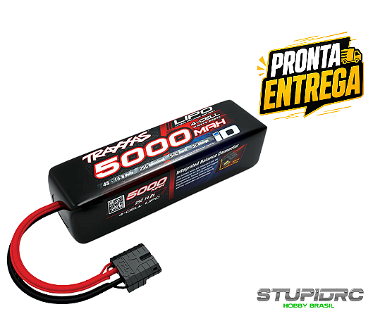 BATERIA TRAXXAS LIPO 5000MAH 14.8V 4S 25C (LONG) 2889X