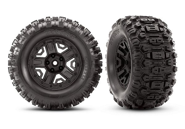 RODAS E PNEUS BLK 2.8/SLEDGEHAMMER WHEEL (2) 6792