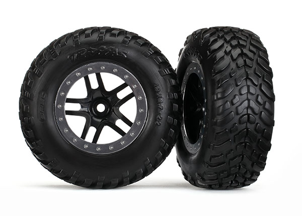 RODAS E PNEUS SCT SS BLK,STN CHRM/S1 TSM (2) 5889R