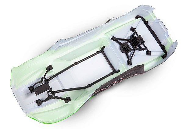 SUPORTE TRASEIRO BOLHA TRAXXAS X-MAXX - 7713X