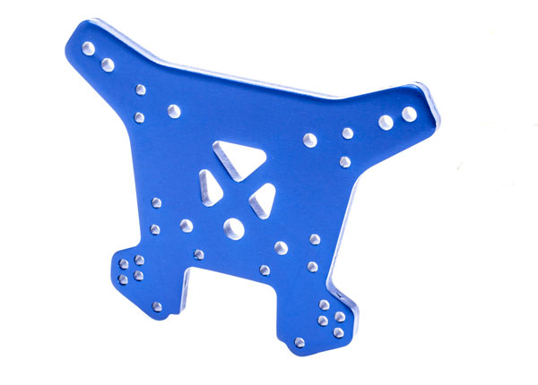 SHOCK TOWER REAR ALUM BLUE