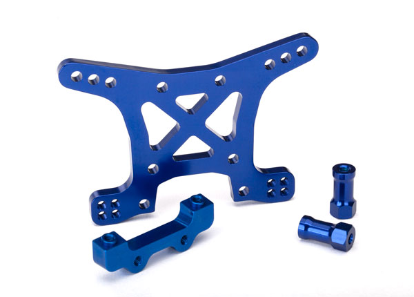 SHOCK TOWER FRNT ALUMINUM BLUE