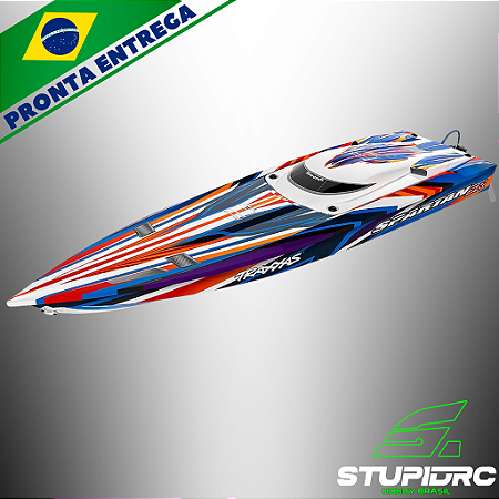 TRAXXAS SPARTAN SR BRUSHLESS 36" - LARANJA