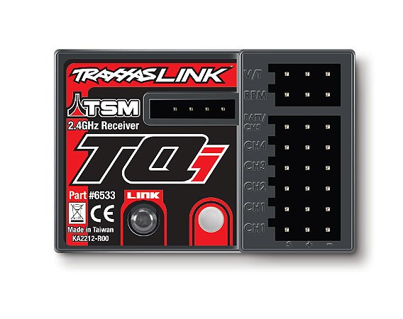 RECEPTOR TRAXXAS TQI 5CH TELEMETRY 2.4 - 6533X TSM