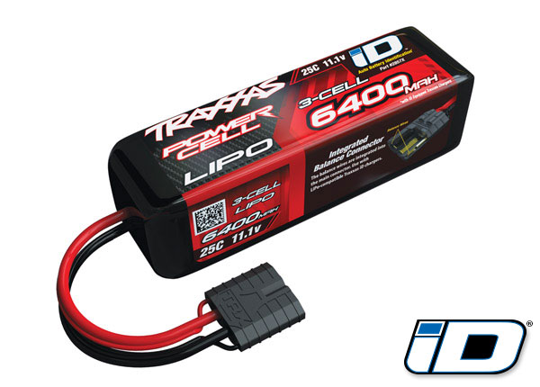 BATERIA TRAXXAS 3S LIPO 6400MAH 11.1V 25C - 2857X