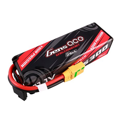 BATERIA LIPO 3S GENS ACE G-TECH SMART 60C 5300MAH