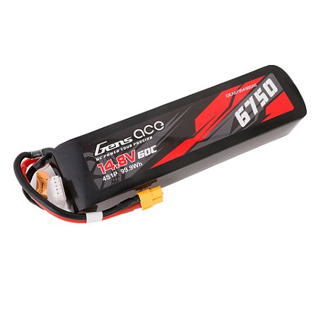 BATERIA LIPO 4S GENS ACE 60C 6750MAH