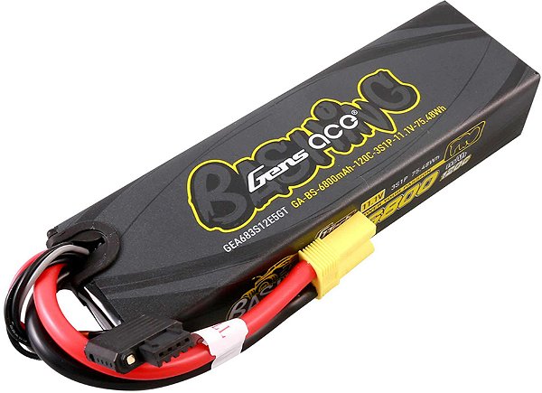 BATERIA LIPO 4S - GENS ACE BASHING HARDCASE 120C 6800MAH