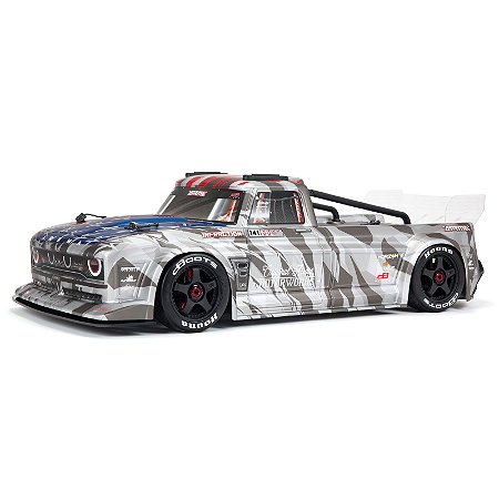 ARRMA INFRACTION V2 6S BLX BRUSHLESS 1/7 RTR 4x4 - PRATA