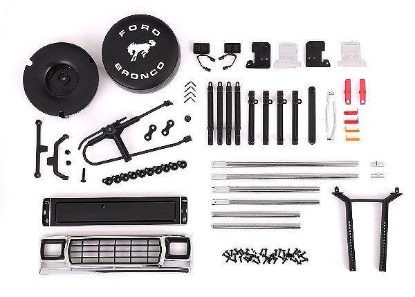 Bolha Ford Bronco (1979), completa - requer pintura - 8010P