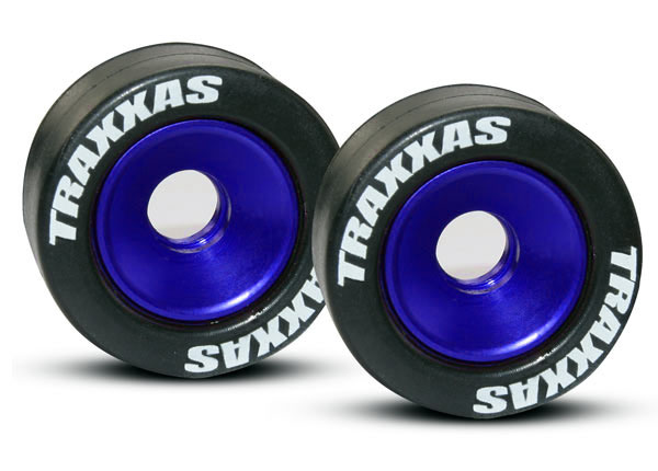 RODAS WHEELIE BAR TRAXXAS AZUL -5186A