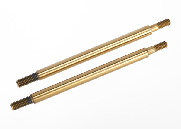 TRAXXAS 1/10 GTR XX-Long TiN-Coated Shock Shafts (2)