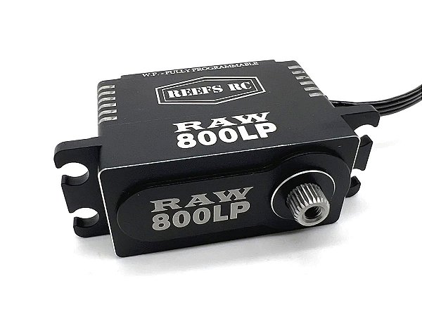 RAW 800 LP Servo Preto, Programável