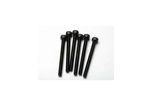 TRAXXAS SCREWS CAP-HEAD 3X32MM HEX (6) 3964