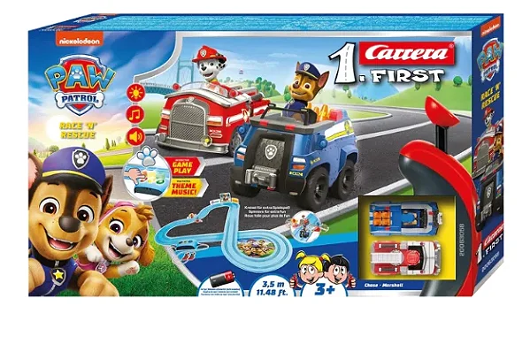 PISTA ELETRICA CARRERA FIRST PATRULHA CANINA RACE 'N' RESCUE 2,4 M