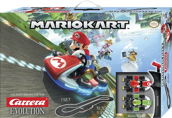 Pista Elétrica Carrera EVOLUTION Mario Kart 5,9 m