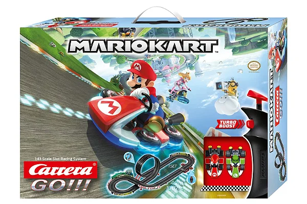 Pista Elétrica Carrera GO!!! Mario Kart 8 4,9 m