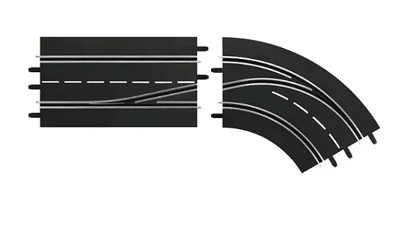 Curva de Troca de Faixa para a Direita — Interna para Externa