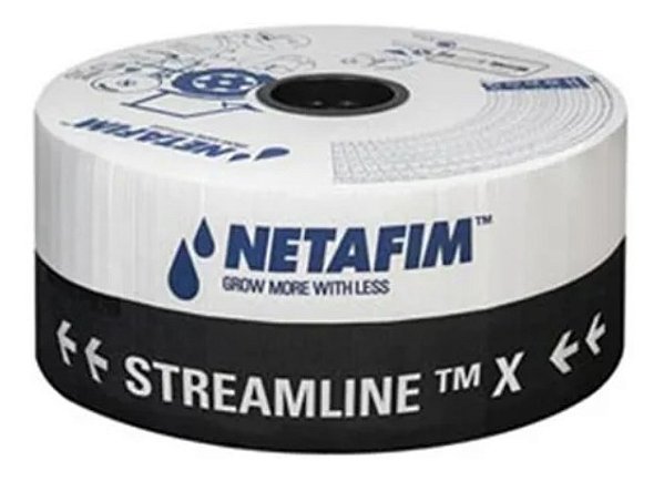 Fita Gotejadora Streamline-X Netafim 16080 15 x 15 - Rolo com 2200m