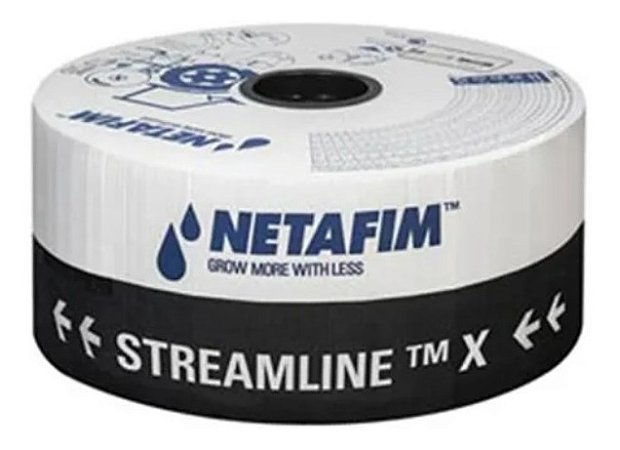 Fita Gotejadora Streamline-X Netafim 16080 20 x 20 - Rolo com 1000m