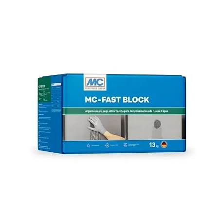 MC FAST BLOCK (ARGAMASSA DE TAMPONAMENTO )