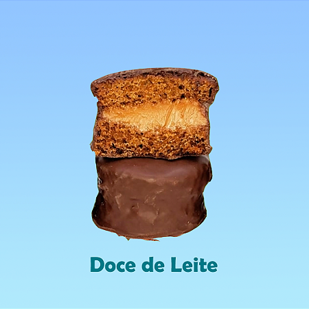 Kit com 12 Pães de Mel Recheados com Doce de Leite