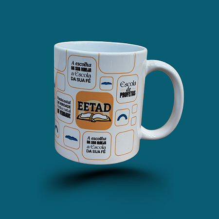 Caneca Personalizada da EETAD - Branca