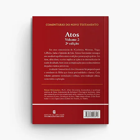 Comentario do NT - Atos Volume 2 - 2 Edição -- ECC