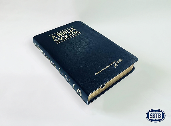 Bíblia ACF Letra Gigante - Luxo Preta - cód. 3120