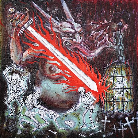 Impaled Nazarene - Liberating Death - LP capa dupla, vinil colorido, 180gr.