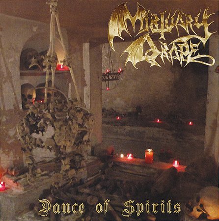 Mortuary Drape / Necromass: Dance of Spirits / Ordo Equilibrium Nox - Split-LP, Vinil Vermelho 180gr