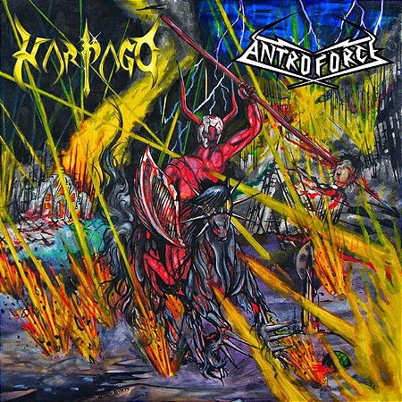 Harpago / Antroforce – Split LP