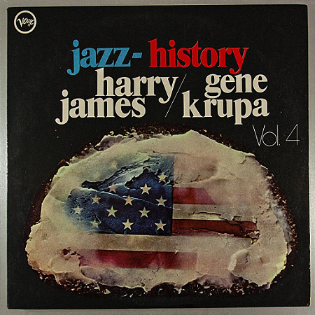 JAZZ HISTORY - Harry James / Gene Krupa - VOL. 4 ( 2 LPS / CAPA DUPLA)
