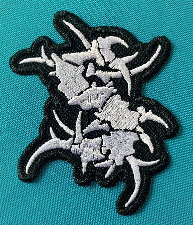 Sepultura S logo - patch bordado termocolante