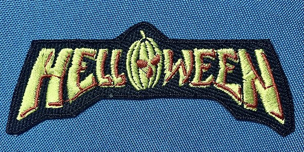 Helloween patch bordado termocolante