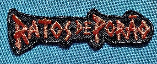 Ratos de Porão  Patch Bordado Termocolante