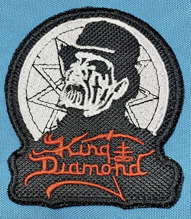 King Diamond  Sir - patch bordado termocolante