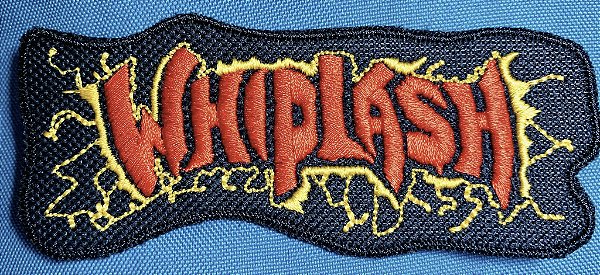 Wiplash patch bordado termocolante