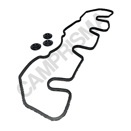 Junta Da Tampa De Válvula Compatível Chevrolet S10 E Blazer / Ford Ranger E F1000 /  Mercedes Sprinter 2.5 Maxion