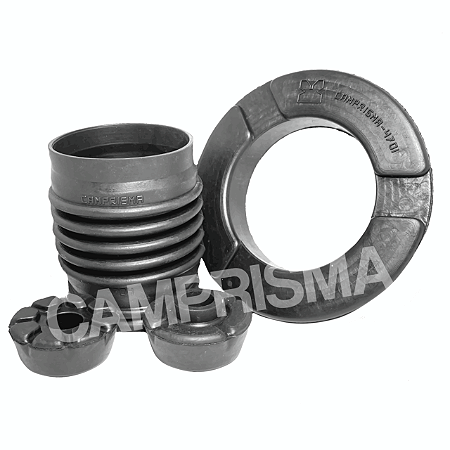 Kit Calço, Buchas e Coifa Do Amortecedor Dianteiro Compatível L200 Triton