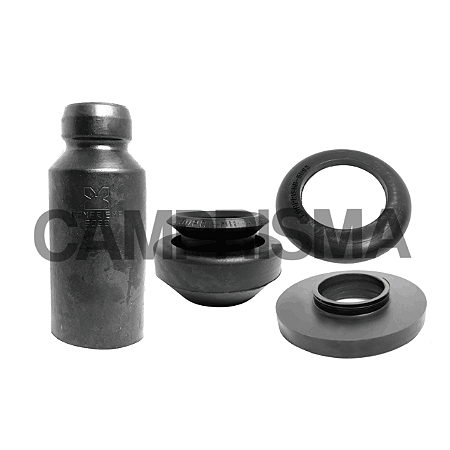 Kit Coifa, Batente, Calço e Rolamento Do Amortecedor Dianteiro Compatível Hafei Towner