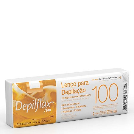 LENÇO DEPILATORIO  DEPILFLAX 100und