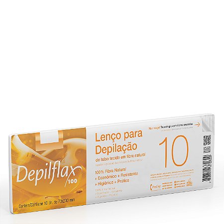 LENÇO DEPILATORIO  DEPILFLAX  10und