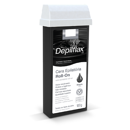 CERA REFIL ROLL ON DEPILFLAX NEGRA 100g