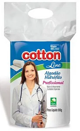 ALGODÃO HIDRÓFILO 500g