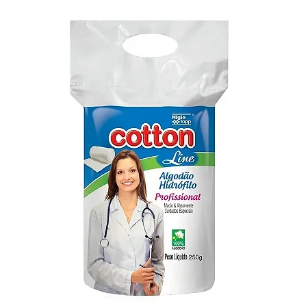 ALGODÃO HIDRÓFILO 250g