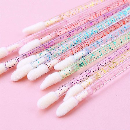KIT PINCEL APLICADOR COM GLITTER 50 und