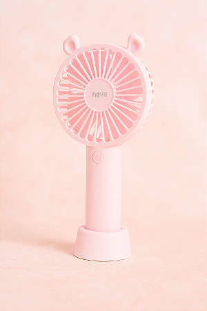 MINI VENTILADOR ROSA-INOVA