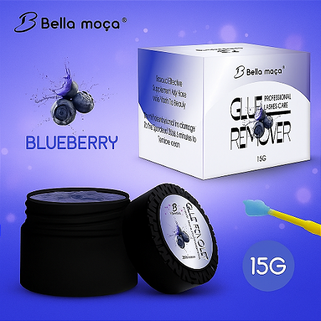 REMOVEDOR CREME BELLA MOÇA/ BLUBERRY 15g