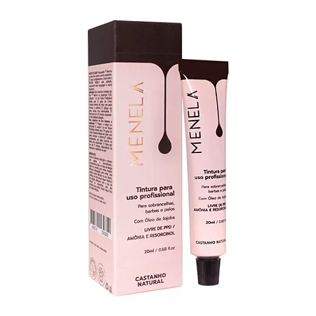 TINTURA MENELA CASTANHO NATURAL 20ML